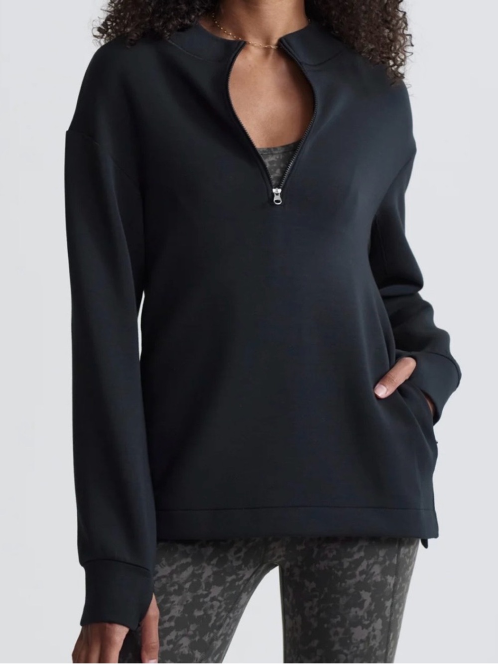 VARLEY
Always Warm Half-Zip Base Layer Top #C00